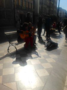 Lovely Spanish guitarists 