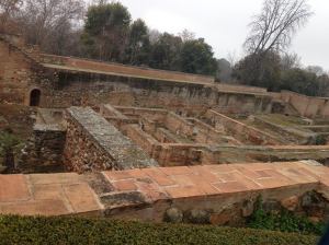 Ruins within the Alhambra